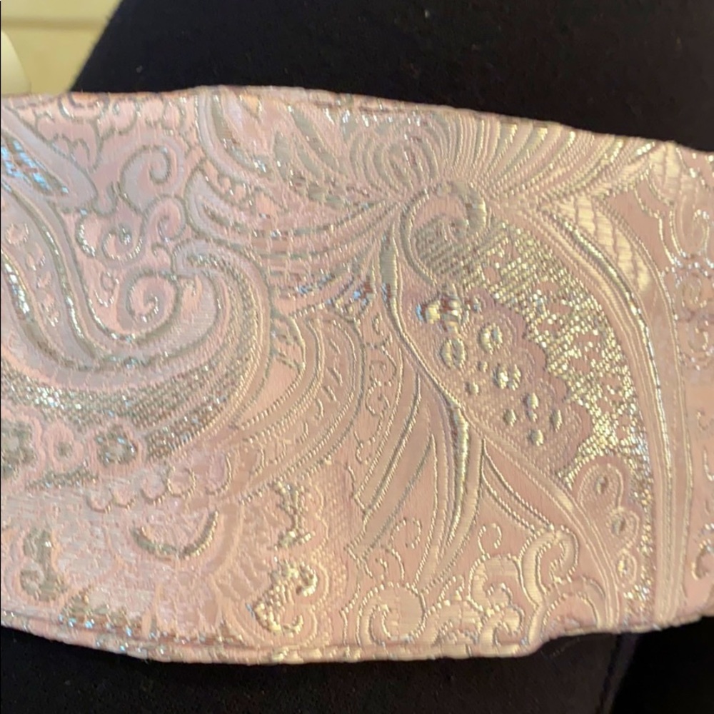 NWT | Anthropologie pink & silver wrap headband - Picture 4 of 5